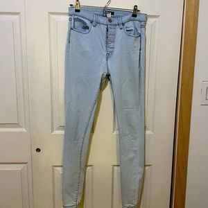 BDG light wash jeans